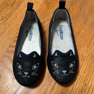 OshKosh B’gosh Kitty Glitter shoes like new